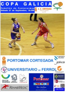 Cartel_Partido_Universitario Ferrol. Copa Galicia